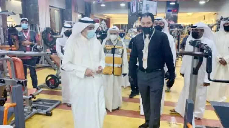 ജിംനേഷ്യങ്ങളിൽ മുനിസിപ്പാലിറ്റിയുടെ പരിശോധന കാമ്പയിൻ ജിംനേഷ്യങ്ങളിൽ മുനിസിപ്പാലിറ്റിയുടെ പരിശോധന കാമ്പയിൻ