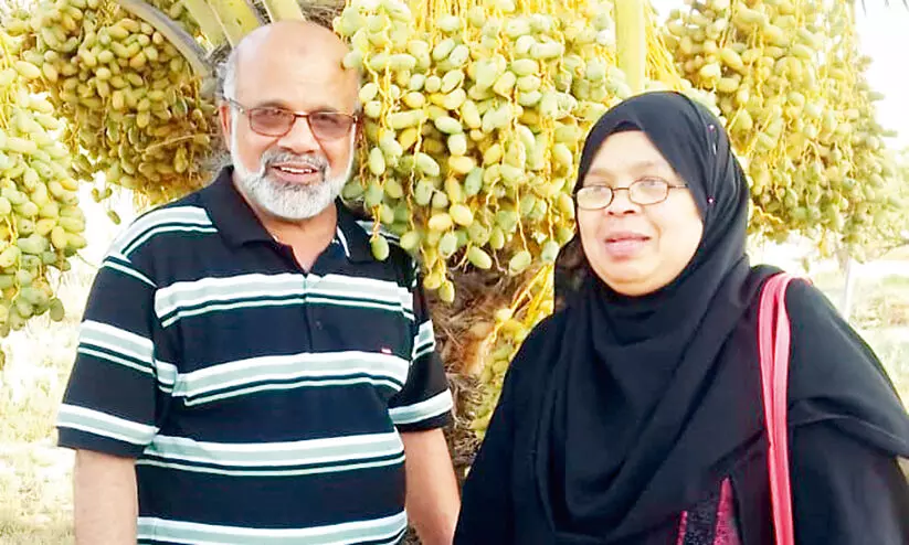 42 വർഷത്തെ പ്രവാസത്തിന് വിരാമം: ഗഫൂറും സഹധർമിണിയും മടങ്ങി 42 വർഷത്തെ പ്രവാസത്തിന് വിരാമം: ഗഫൂറും സഹധർമിണിയും മടങ്ങി