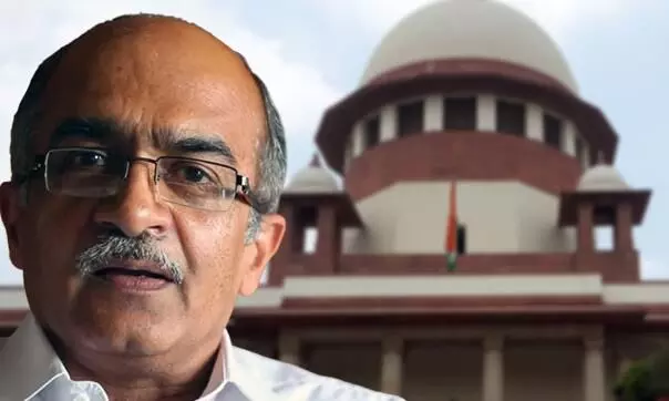 അര മണിക്കൂറിനുള്ളിൽ മാപ്പുപറഞ്ഞാൽ കേസ്​ അവസാനിപ്പിക്കാം; പ്രശാന്ത്​ ഭൂഷണോട്​​ സുപ്രീംകോടതി