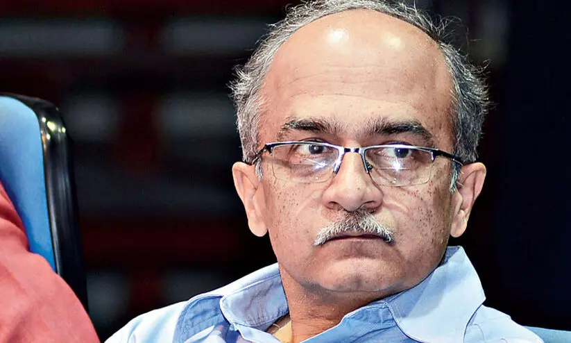 പ്രശാന്ത് ഭൂഷൺ മാപ്പ്​ പറഞ്ഞില്ല; കേസ്​ വിധി പറയാൻ മാറ്റി