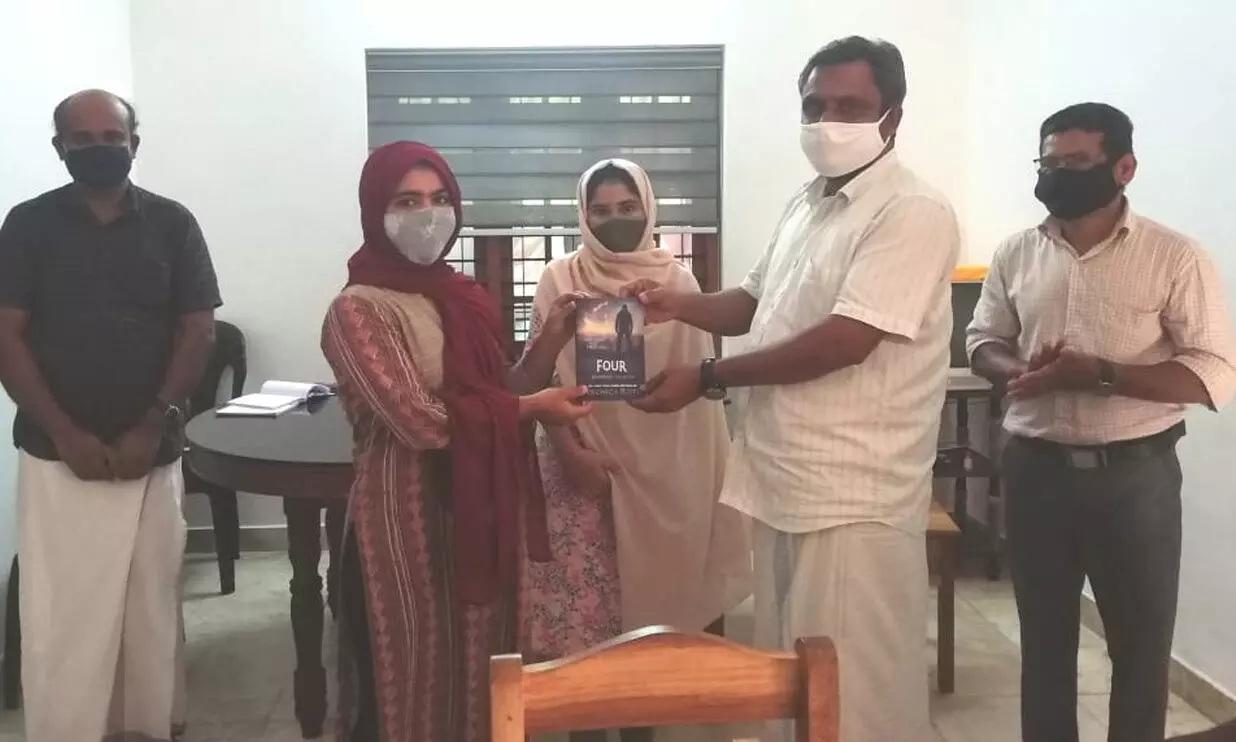 വായനയെ സ്നേഹിക്കുന്നവർക്ക് അയൽക്കൂട്ടം ലൈബ്രറി ഒരുക്കി ഹുദാ തസ്നീം