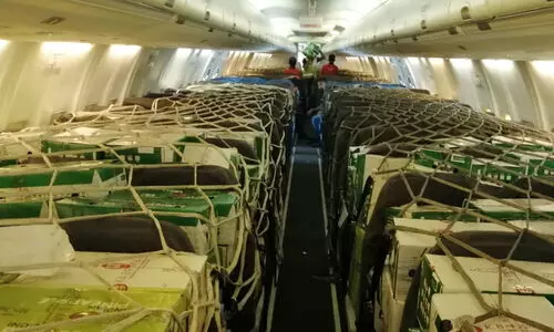 ഓണ വിപണിക്ക്​ തുടക്കം: ഇന്ത്യയിൽ നിന്ന് ചാര്‍ട്ടര്‍ വിമാനത്തില്‍ പച്ചക്കറികളെത്തിച്ച് നെസ്‌റ്റോ