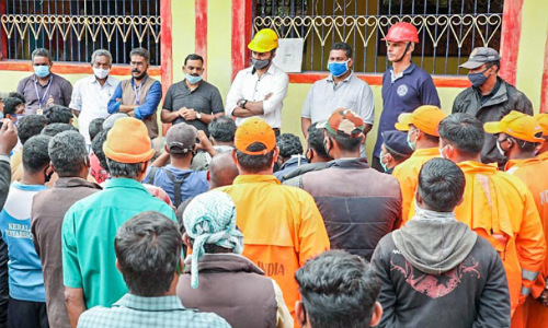 കണ്ണീർ മണ്ണിൽ നിന്ന്​ ദൗത്യസംഘം ഇറങ്ങി