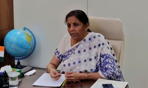 നികുതി വരുമാനത്തിൽ വൻ ഇടിവ്​; ദൈവത്തി​െൻറ കളിയെന്ന്​ നിർമല സീതാരാമൻ