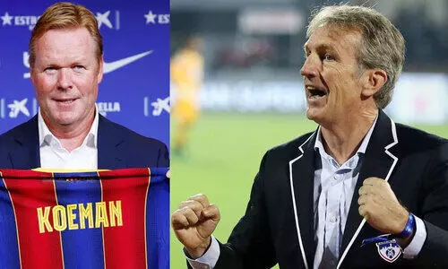 ബാഴ്​സ കോച്ചിന്​ ഹൈദരാബാദ് എഫ്​.സി​ കോച്ച്​ റോബർട്ട്​ റോക്കയെ വേണം; പ്രതികരണവുമായി ക്ലബ്​