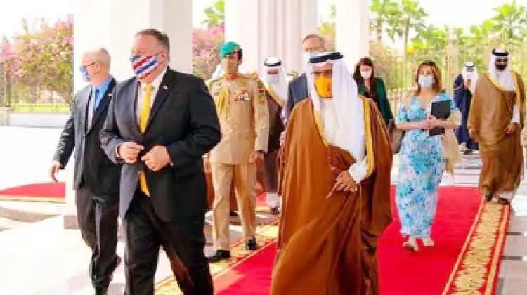 ചർച്ചകൾക്കായി അമേരിക്കന് സ്റ്റേറ്റ് സെക്രട്ടറി ബഹ്റൈനിൽ ചർച്ചകൾക്കായി അമേരിക്കന് സ്റ്റേറ്റ് സെക്രട്ടറി ബഹ്റൈനിൽ