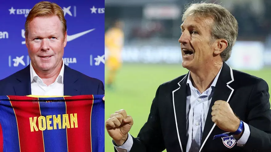 ബാഴ്സ കോച്ചിന് ഹൈദരാബാദ് എഫ്.സി കോച്ച് റോബർട്ട് റോക്കയെ വേണം; പ്രതികരണവുമായി ക്ലബ് ബാഴ്സ കോച്ചിന് ഹൈദരാബാദ് എഫ്.സി കോച്ച് റോബർട്ട് റോക്കയെ വേണം; പ്രതികരണവുമായി ക്ലബ്