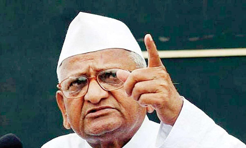 ആപ്പിനെതിരെ സമരം നടത്താൻ വരണമെന്ന്​​ ബി.ജെ.പി; നിങ്ങളുടെ കാര്യവും കണക്കാണെന്ന്​ അണ്ണാ ഹസാരെ