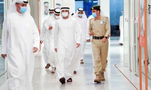 ദുബൈ പൊലീസിലെ ആദ്യ വനിത കാഡറ്റുകൾക്ക്​ ശൈഖ്​ ഹംദാ​െൻറ ആദരം