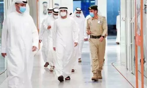 ദുബൈ പൊലീസിലെ ആദ്യ വനിത കാഡറ്റുകൾക്ക്​ ശൈഖ്​ ഹംദാ​െൻറ ആദരം