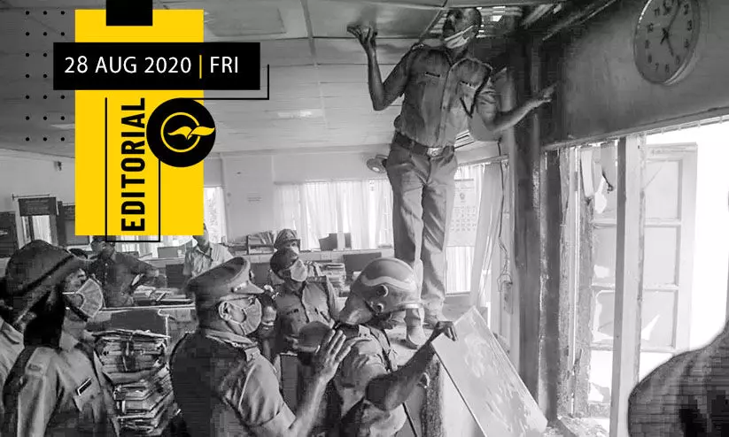 സെക്രട്ടേറിയറ്റിലെ തീ