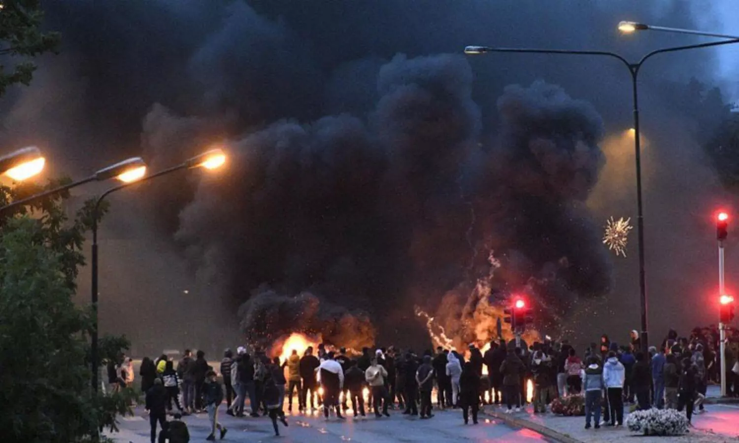 സ്വീഡനിൽ മുസ്​ലിംവിരുദ്ധ റാലി തടഞ്ഞു; സംഘർഷം