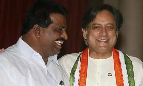 sasi tharoor and kodikkunnil suresh