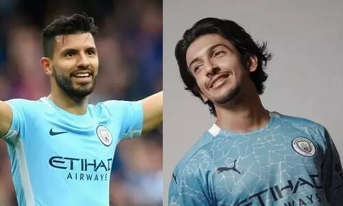 സഹൽ ​മാഞ്ചസ്​റ്റർ സിറ്റി ജഴ്​സിയിൽ ! പങ്കുവെച്ചത്​ പ്രീമിയർ ലീഗ്​, കമൻറുമായി അഗ്യൂറോ