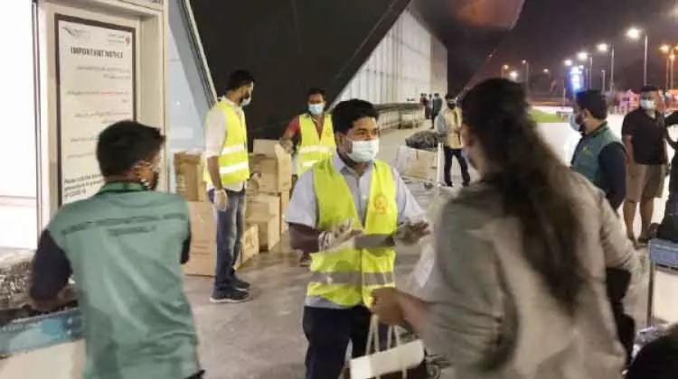 ക​ല കു​വൈ​ത്ത്​ ഒ​മ്പ​താ​മ​ത്​ ചാ​ർ​ട്ടേ​ഡ് വി​മാ​നം കൊ​ച്ചി​യി​ലേ​ക്ക് പ​റ​ന്നു