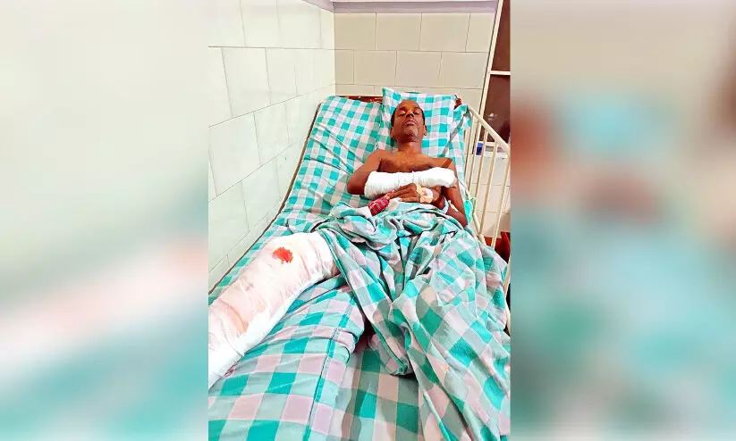 ഭക്ഷണം തേടി അലഞ്ഞ മനോ​രോഗിയെ കള്ള​നാക്കി മർദിച്ചു