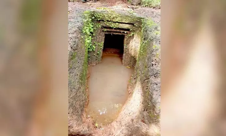 ബളാലിൽ ചെങ്കല്ലറ കണ്ടെത്തി