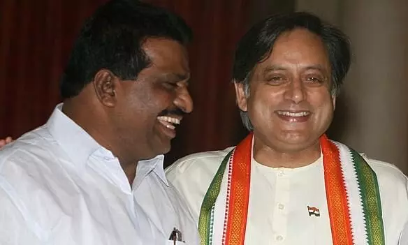 sasi tharoor and kodikkunnil suresh