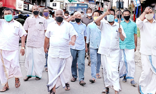 പൊലീസ് മർദനത്തിൽ പ്രതിഷേധം