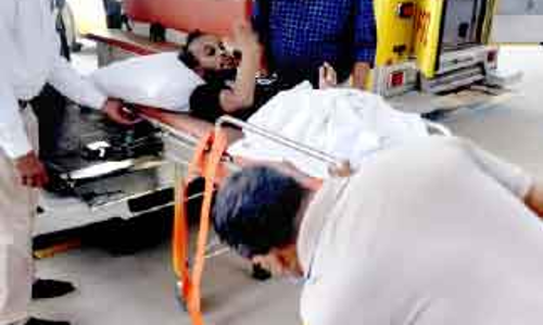 പ​രി​ക്കി​നു​പു​റ​മെ കോ​വി​ഡും: മ​ല​യാ​ളി യു​വാ​വി​നെ നാ​ട്ടി​ലെ​ത്തി​ച്ചു