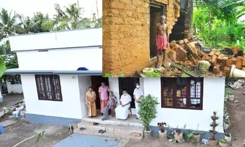 ചു​വ​പ്പു​നാ​ട അ​ഴി​ഞ്ഞു; കൊ​ച്ചി​ട്ടി​ക്ക​ണ്ണ​ന് വീ​ട് ശ​രി​യാ​യി