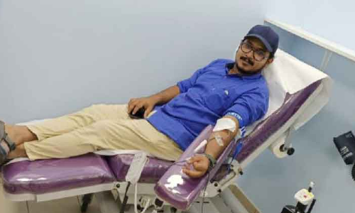 ഐ.വൈ.സി.സി രക്തദാന ക്യാമ്പ് നടത്തി