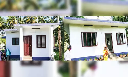 വീടെന്ന സ്വപ്നം യാഥാർഥ്യമായി; സന്തോഷത്തിൽ രണ്ടു കുടുംബം