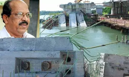 തലശ്ശേരി പാലം തകർച്ച: സംസ്ഥാന സർക്കാരിന് യാതൊരു ബന്ധവുമില്ല -മന്ത്രി ജി. സുധാകരൻ