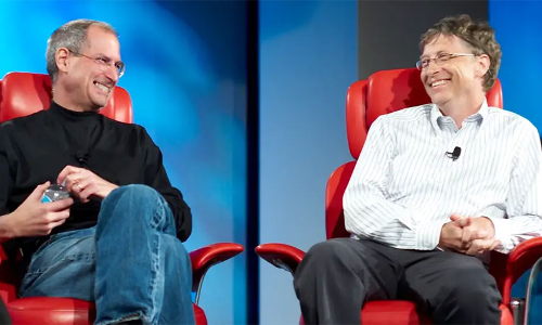 അക്കാര്യത്തിൽ സ്റ്റീവ്​ ജോബ്​സ്​ മാന്ത്രികൻ; എനിക്ക്​ അദ്ദേഹത്തോട്​ അസൂയയായിരുന്നു- ബിൽ ഗേറ്റ്​സ്​