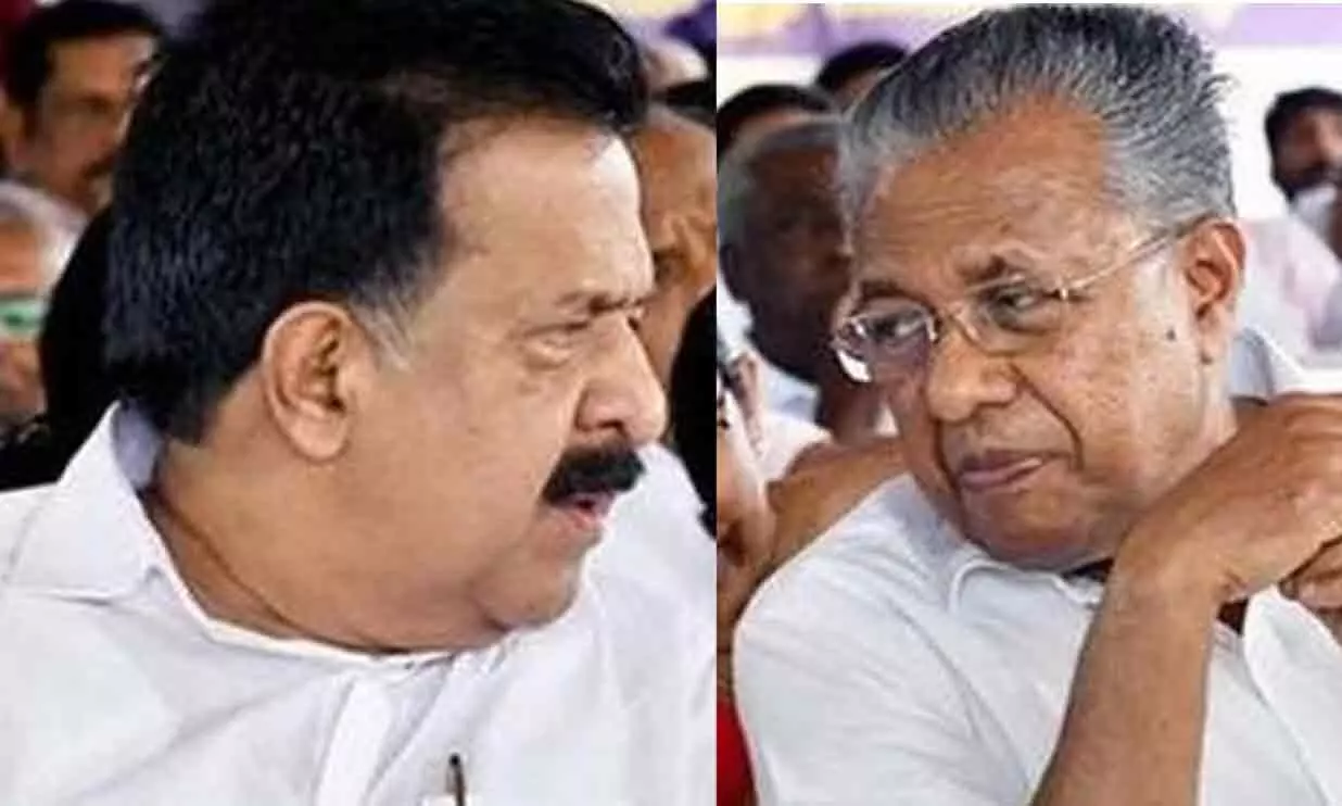 മാഹി ബൈപാസ്​ നേട്ടമെന്ന്​ പറഞ്ഞ മുഖ്യമന്ത്രി പാലം തകർന്നപ്പോൾ കൈകഴുകുന്നു -ചെന്നിത്തല