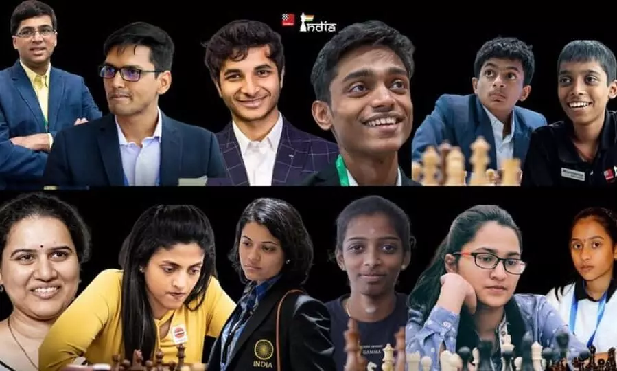 ചരിത്രത്തിൽ ആദ്യമായി ഇന്ത്യ ചെസ് ഒളിമ്പ്യാഡ് ചാമ്പ്യൻമാർ; റഷ്യയുമായി കിരീടം പങ്കിട്ടു ചരിത്രത്തിൽ ആദ്യമായി ഇന്ത്യ ചെസ് ഒളിമ്പ്യാഡ് ചാമ്പ്യൻമാർ; റഷ്യയുമായി കിരീടം പങ്കിട്ടു