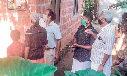 ജി​ഷ്​​ണു​വി​​ന്​ ഓ​ണ​സ​മ്മാ​ന​വു​മാ​യി കെ.​എ​സ്.​ഇ.​ബി ജീ​വ​ന​ക്കാ​ർ