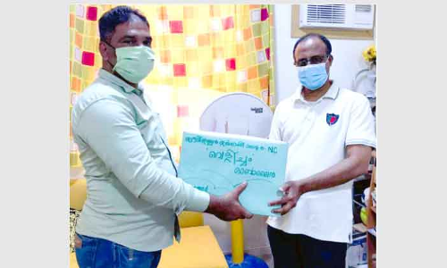 വെ​ളി​ച്ചം സൗ​ദി യാം​ബു ഏ​രി​യ സ​മ്മാ​ന വി​ത​ര​ണം ന​ട​ത്തി