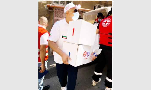 ല​ബ​നാ​നി​ൽ 10,000 ഭ​ക്ഷ​ണ​ക്കി​റ്റ്​ ന​ൽ​കി