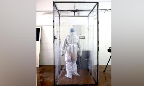 കോവിഡ്​ അണുനശീകരണ അറകളുമായി കുസാറ്റ്