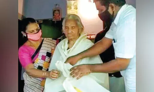 ഗ്രാമത്തി​െൻറ മുത്തശ്ശിക്ക് നാടി​െൻറ ആദരം