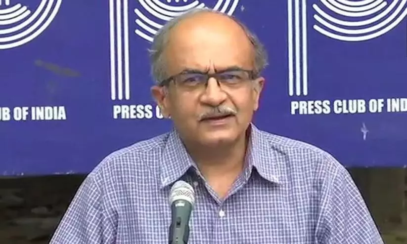 ഒരു രൂപ പിഴയടക്കും; പുനഃപരിശോധന ഹരജി നൽകും -പ്രശാന്ത് ഭൂഷൺ