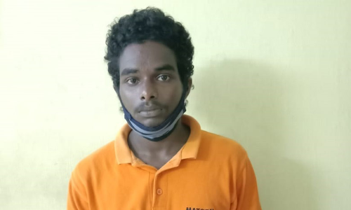 വിലങ്ങുമായി ഓടി രക്ഷപ്പെട്ട പ്രതിയെ മണിക്കൂറുകൾക്കകം പിടികൂടി പൊലീസ്​