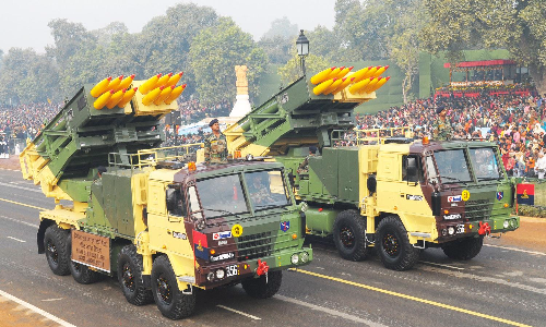 പിനാക്ക മിസൈലിനായി 2,580 കോടിയുടെ പ്രതിരോധ കരാർ