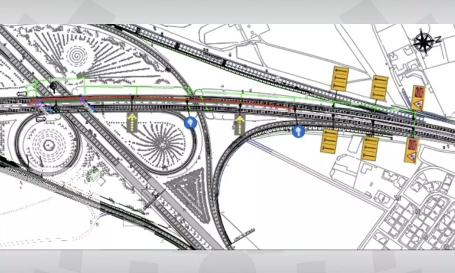 ശൈഖ് ഖലീഫ ബിന്‍ സല്‍മാന്‍ ഹൈവേയില്‍ ഗതാഗത നിയന്ത്രണം