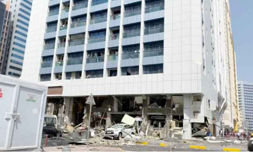 അബൂദബി എയർപോർട്ട് റോഡിലെ സ്‌ഫോടനം: ഞെട്ടൽ മാറാതെ പരിസരവാസികൾ