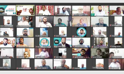 ബു​ദ്ധി​യു​ടെ മ​തം, മാ​ന​വ​ത​യു​ടെ ജീ​വ​ൻ: കെ.​എ​ൻ.​എം ഗ​ൾ​ഫ് മേ​ഖ​ല കാ​മ്പ​യി​ന് തു​ട​ക്ക​മാ​യി