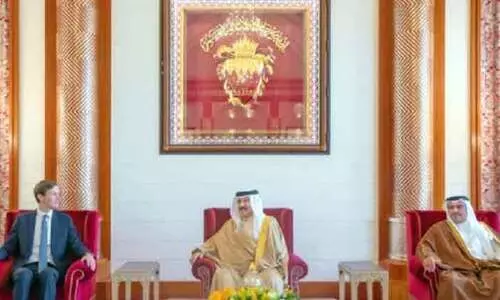 ജാരദ്​​ കുഷ്​നറുമായി ഹമദ്​ രാജാവ്​ ചർച്ച നടത്തി