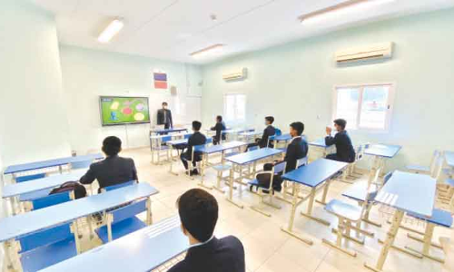 സുരക്ഷ മുൻകരുതലുകളോട ഇന്ത്യൻ സ്​കൂളുകളും തുറന്നു