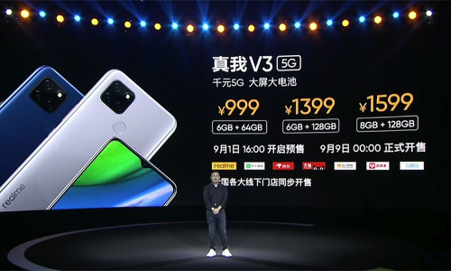 ലോകത്തിലെ ഏറ്റവും വില കുറഞ്ഞ 5ജി സ്​മാർട്ട്​ഫോണുമായി റിയൽമി