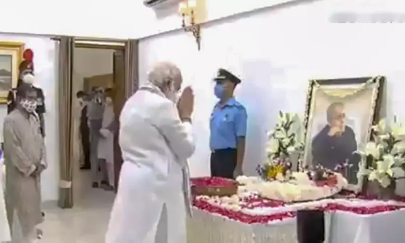 പ്രണബിെൻറ വിയോഗത്തിൽ അനുശോചന പ്രവാഹം പ്രണബിെൻറ വിയോഗത്തിൽ അനുശോചന പ്രവാഹം