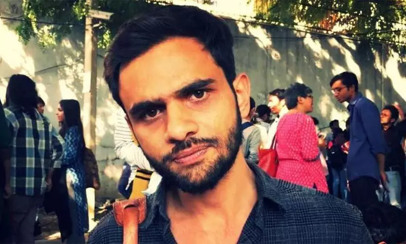 ഡൽഹി കലാപത്തിൽ തന്നെ പ്രതിയാക്കാൻ പൊലീസ്​ ശ്രമമെന്ന്​ ഉമർ ഖാലിദ്​