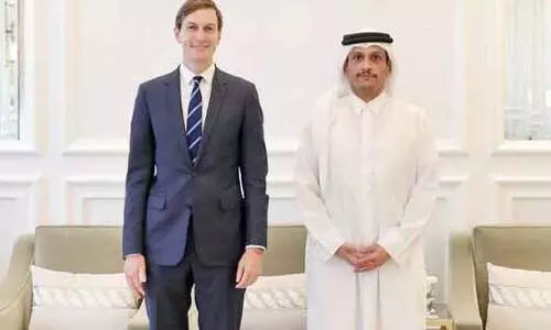 വിദേശകാര്യ മന്ത്രി ജാരദ്​ കുഷ്​നറുമായി കൂടിക്കാഴ്​ച നടത്തി