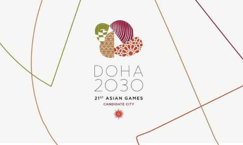 2030 ഏഷ്യൻ ഗെയിംസ്​: ഖത്തറിനെ വരച്ചുകാട്ടി ലോഗോയും മുദ്രാവാക്യവും