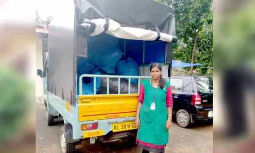 ജാന്‍സിക്ക്​ ബിരുദം തടസ്സമല്ല; ഹരിതകര്‍മ സേനയിൽ അംഗമാകാന്‍